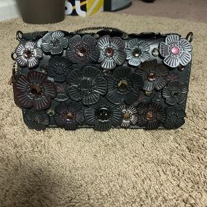 BNWT Coach Crystal Tea Rose Dinky